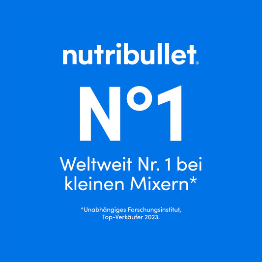 Nutribullet 475ml Portable Smoothie Maker, Wireless, Crushes Ice & Fruit